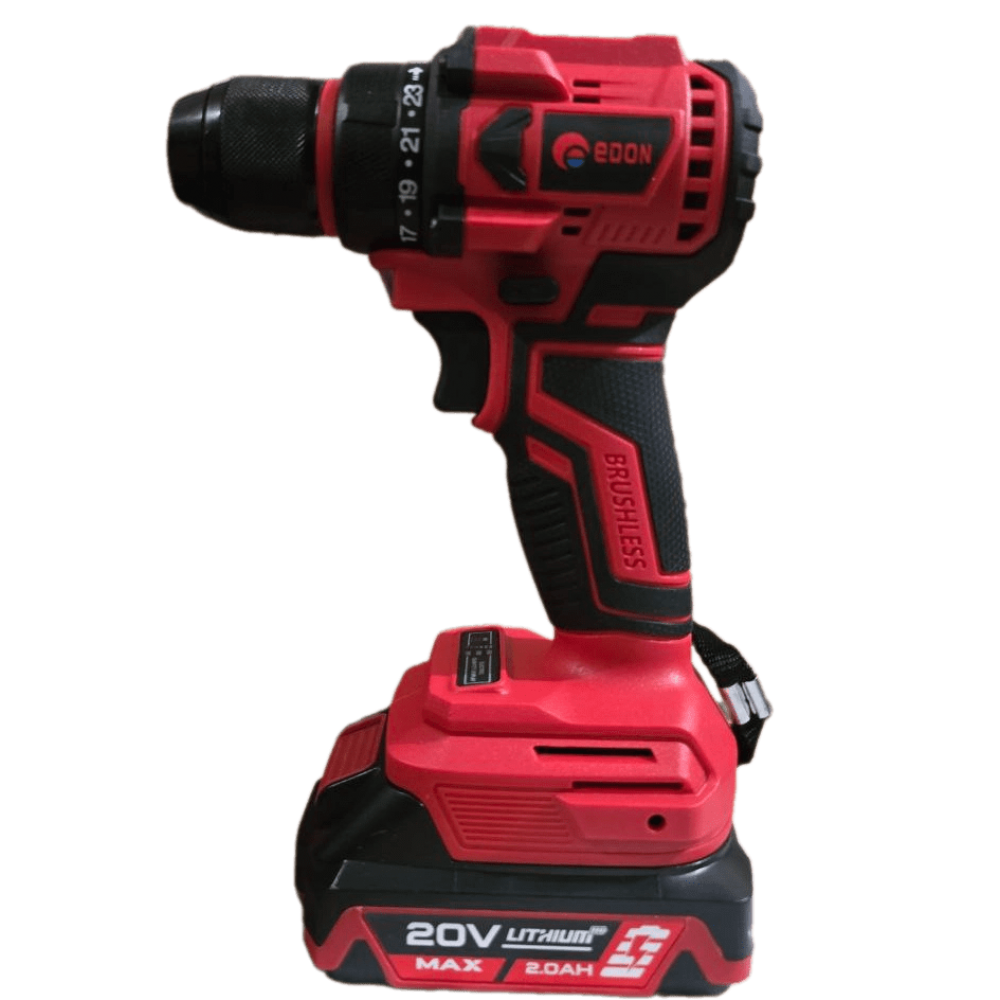 Акумуляторний безщітковий шуруповерт EDON ED-20BL